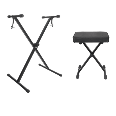 Pack Atril de Teclado + Banqueta Hebikuo Q1XQ90B3