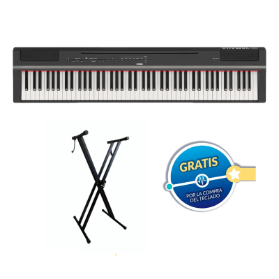 Piano Digital Yamaha P125 Más Atril de Regalo