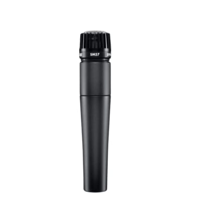 Micrófono Shure SM57 LC Dinámico Cardioide Negro