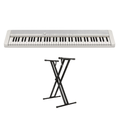 Teclado 76 teclas Casio CT-S1-76 WE + Atril de regalo