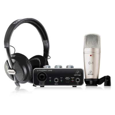 Pack de grabación Behringer U-Phoria Studio3