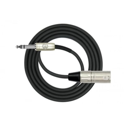 Cable XLR Macho a plug 1/4 3 mt Kirlin MP483-3M-BK