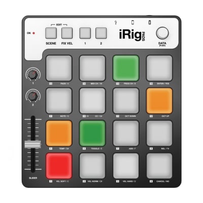 Controlador Midi pads IK Multimedia IRIG Pads PAD Style