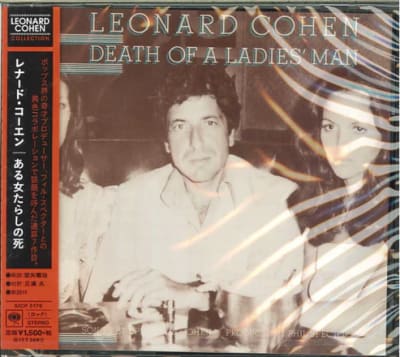 COHEN, LEONARD CD DEATH OF A LADIES MAN - JPN OBI