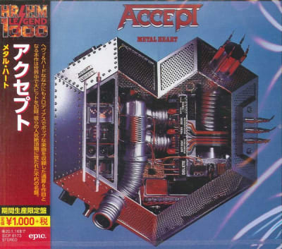 ACCEPT - METAL HEART (JAPONES)