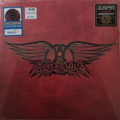AEROSMITH - GREATEST HITS (VINILO WALMART CUSTOM COLOR VINYL)