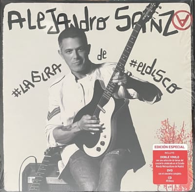 SANZ, ALEJANDRO - LA GIRA DE EL DISCO (VINILO 2LP+DVD+CD)