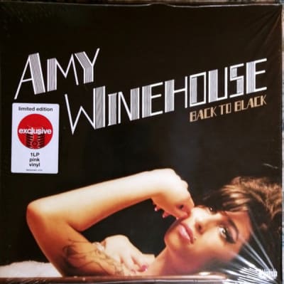 AMY WINEHOUSE - BACK TO BLACK (VINILO TARGET COLOR ROSADO)