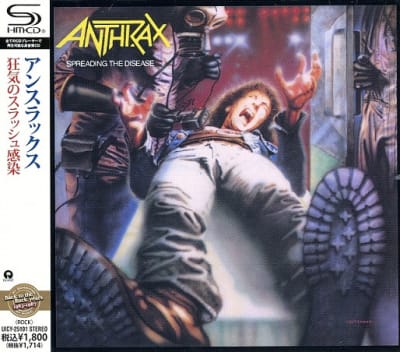 ANTHRAX - SPREADING THE DISEASE (JAPONES)