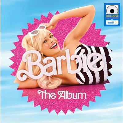 OST - BARBIE THE ALBUM (VINILO WALMART COLOR CLEAR PINK SPLATTER)