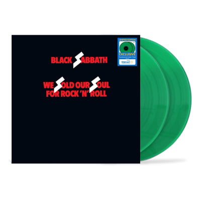 BLACK SABBATH - WE SOLD OUR SOUL FOR ROCK N ROLL (VINILO WALMART COLOR VERDE) (2LP)