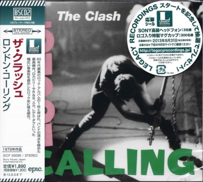 THE CLASH - LONDON CALLING BSCD2 JPN OBI
