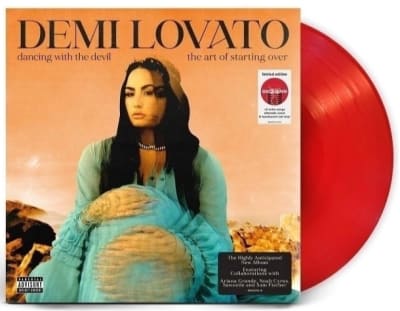 DEMI LOVATO DANCING WITH THE DEVIL - THE ART OF STARTING OVER (VINILO TARGET + 2 EXTRA SONG & ALTERNATIVE COVER)