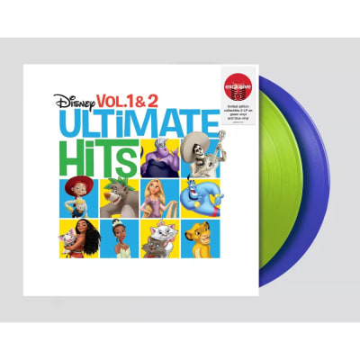 OST - DISNEY ULTIMATE HITS VOL 1&2 (VINILO TARGET LIMITED EDITION COLLECTIBLE 2LP COLOR GREEN AND BLUE)
