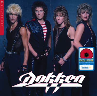 DOKKEN - NOW PLAYING (VINILO WALMART BURNING LIKE A FLAME RED VINYL)