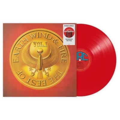 EARTH WIND & FIRE - THE BEST OF VOL 1 (VINILO TARGET COLOR TRANSLUCENT RED)