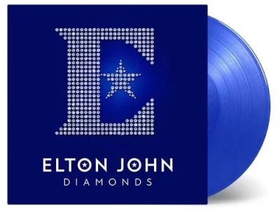 ELTON JOHN - DIAMONDS (VINILO TARGET 2LP TRANSLUCENT BLUE VINYL)