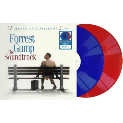 OST - FORREST GUMP (VINILO WALMART 2LP COLOR BLUE & RED)