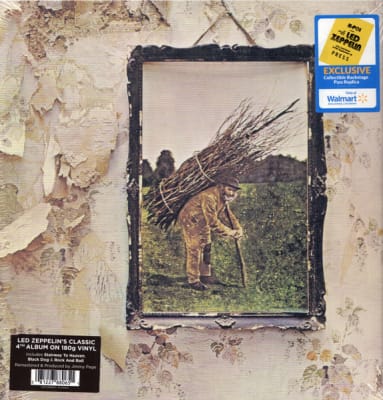 LED ZEPPELIN - IV (VINILO WALMART WITH REPLICA PASS BACKSTAGE)