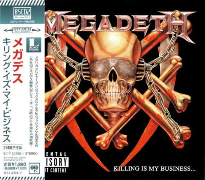 MEGADETH - KILLING IS MY BUSINESS (JAPONES)