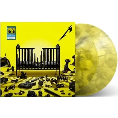 METALLICA - 72 SEASONS (VINILO WALMART COLOR YELLOW & BLACK SWIRL VINYL)