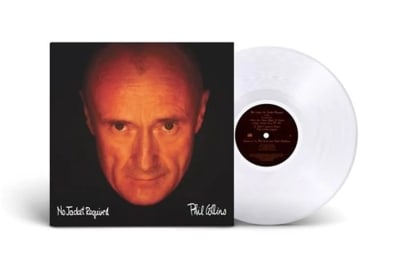 PHIL COLLINS - NO JACKET REQUIRED (VINILO COLOR CRYSTAL CLEAR - SELLO ATLANTIC)