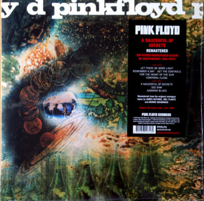 PINK FLOYD - A SAUCERFUL OF SECRETS (VINILO REMASTERED)