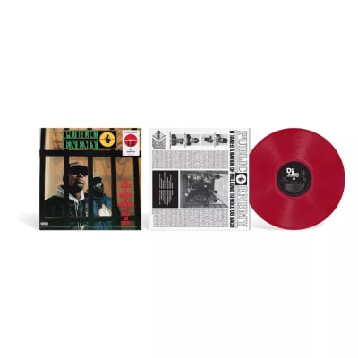 PUBLIC ENEMY - IT TAKES A NATION OF MILLIONS TO HOLD US BACK (VINILO TARGET COLOR APPLE RED)