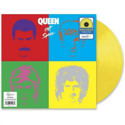 QUEEN - HOT SPACE (VINILO WALMART COLOR AMARILLO)