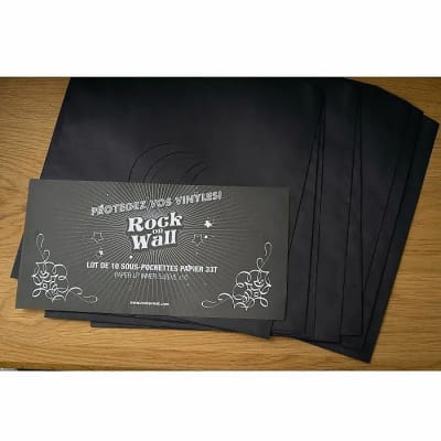 FUNDAS INTERIORES 10 FUNDAS INTERIORES DE PAPEL NEGRO