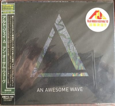 ALT-J CD An Awesome Wave (portada negra) – JPN