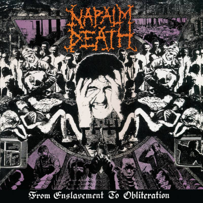 NAPALM DEATH VINILO FROM ENSLAVEMENT TO OBLITERATION