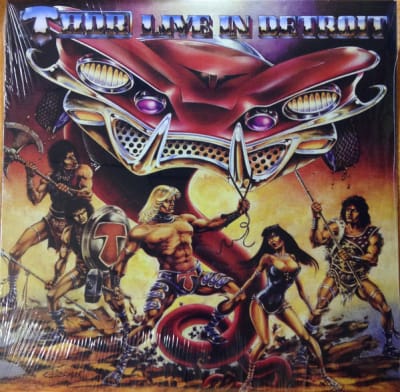 THOR VINILO LIVE IN DETROIT 1985