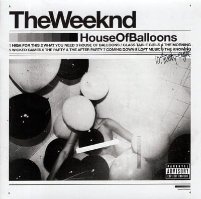 THE WEEKEND CD HOUSE OF BALLOONS