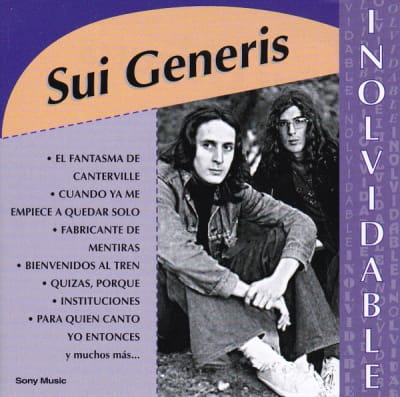 SUI GENERIS CD INOLVIDABLE - GRANDES EXITOS