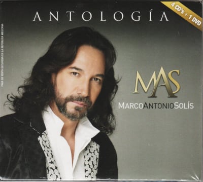 SOLIS, MARCO ANTONIO CD ANTOLOGIA 4CD+DVD