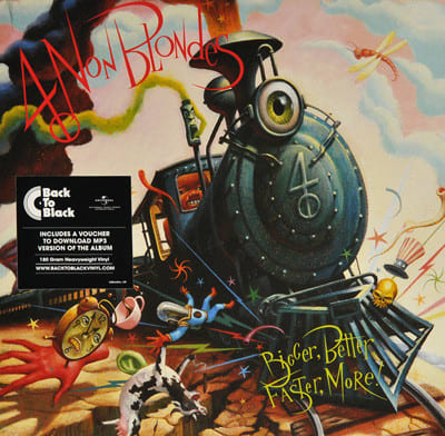 4 NON BLONDES VINILO BIGGER BETTER FASTER MORE