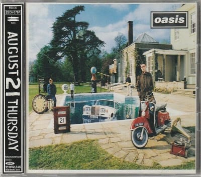 OASIS CD BE HERE NOW - JPN