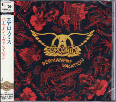 AEROSMITH CD PERMANENT VACATION - JPN