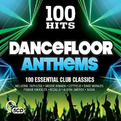 VARIOS ARTISTAS 100 HITS DANCE FLOOR ANTHEMS - 5CD