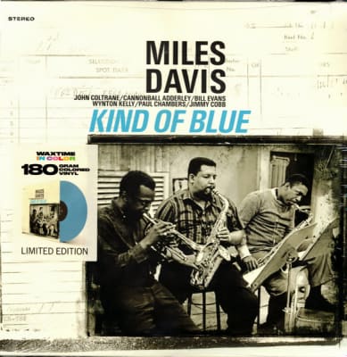 DAVIS, MILES VINILO KIND OF BLUE (VINILO COLOR AZUL)