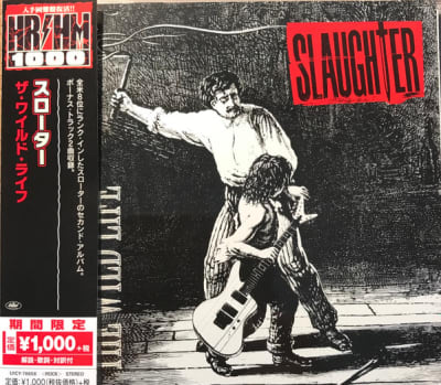 SLAUGHTER CD THE WILD LIFE JPN