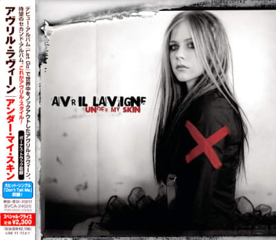 LAVIGNE, AVRIL CD UNDER MY SKIN JPN OBI