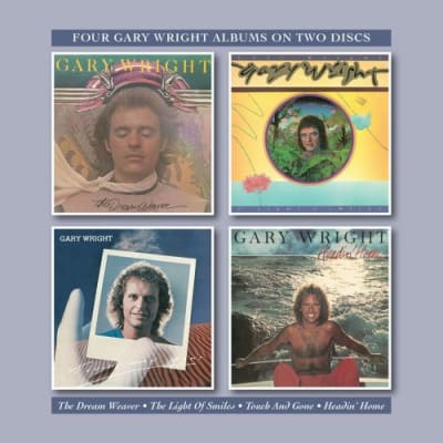 WRIGHT, GARY CD The Dream Weaver / The Light Of Smiles / Touch And Gone / Headin' (4CD)