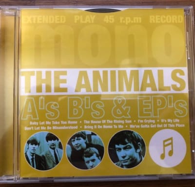 ANIMALS, THE CD A's B's & EP's - JPN