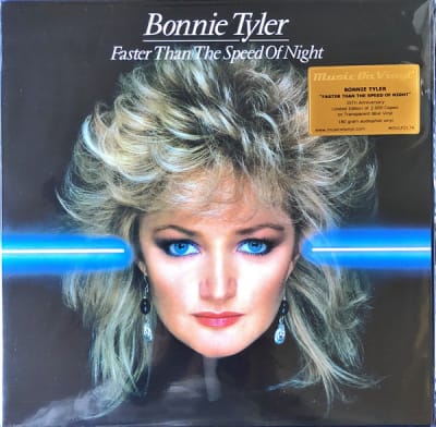 TYLER, BONNIE VINILO FASTER THAN THE SPEED OF LIGHT (MOV) transparent blue vinyl