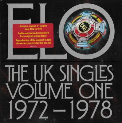 ELECTRIC LIGHT ORCHESTRA VINILO THE UK SINGLES VOL. 1: 1972-1978 (16 SINGLES 7