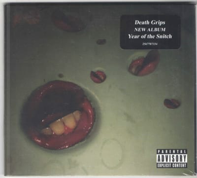 DEATH GRIPS CD YEAR OF THE SNITCH USA
