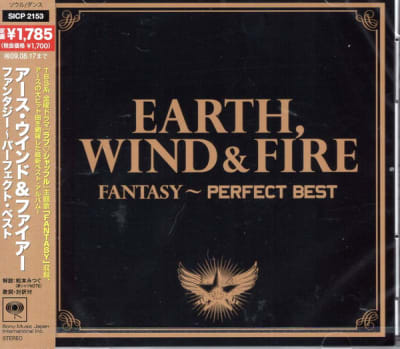 EARTH WIND & FIRE CD FANTASY - PERFECT BEST - JPN