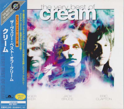 CREAM CD THE VERY BEST OF JPN - OBI AZUL